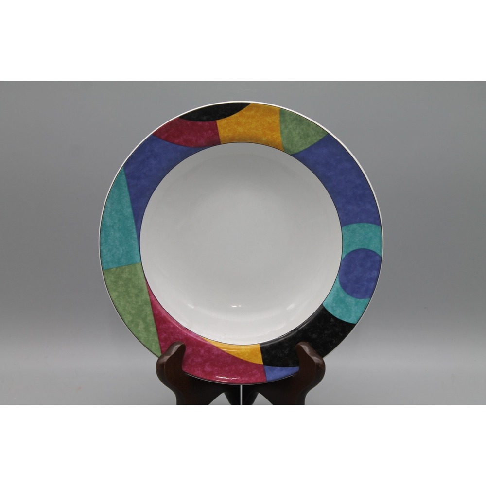 Vintage 1990s Mikasa Casual Classics Exhibit HG296 Pasta Bowls 8.25" Set of 3